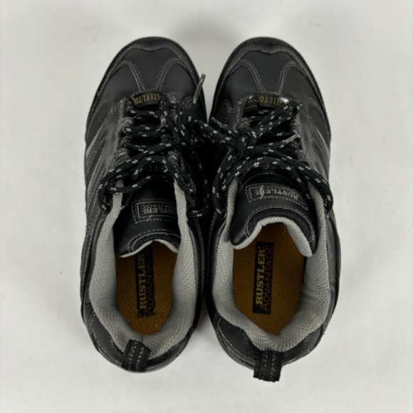 Rustler Advantage Slip Resistant Steel Toe Safety Shoes/low Boots Men's Size 6.5 - Picture 7 of 10